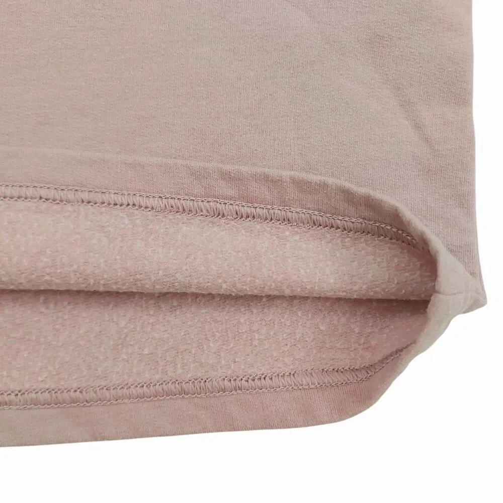 Patagonia Girls Small 6-7 Pink Graphic Crew Sweatshirt Organic Cotton Outdoor